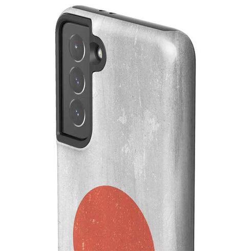 Japanese Flag Distressed Galaxy S21 5G Pro Case